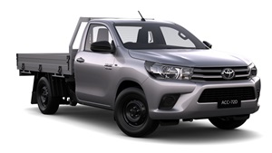 2015-WorkMate 4X2 Single Cab Cab Chassis Glacier White