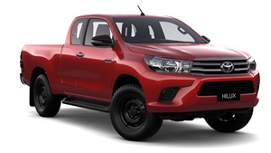 2015-SR 4X4 Extra Cab Pick Up Olympia Red