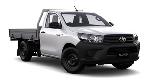 2015-WorkMate 4X2 Single Cab Cab Chassis Glacier White